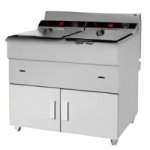 KREPPSLAND CHZ-182G | Freidora de piso a gas 36 lts 2...