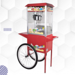 Kreppsland CHZ-8A | Maquina de palomitas con carrito 8 oz