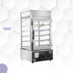 Kreppsland CZ-1HV | Vitrina exhibidora caliente con vapor...