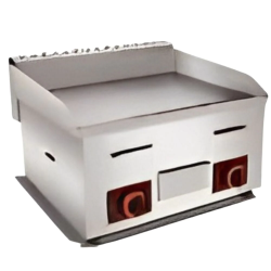 KREPPSLAND GPL-550 | Plancha lisa a gas 55 cm