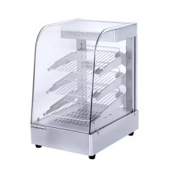 KREPPSLAND HW-861 | Vitrina caliente cristal curvo en...