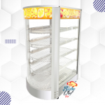 Kreppsland  TFW-5P | Exhibidor caliente electrico curvo...