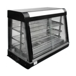 MIGSA BN-600R | Vitrina caliente 4 puertas 60 cm