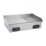 MIGSA BN822B | Plancha grill mitad lisa mitad acanalada