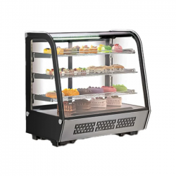 MIGSA CW-195R | Vitrina refrigerada cristal curvo 4...