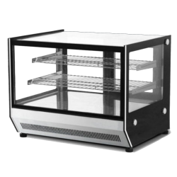MIGSA GN-1200RT | Vitrina refrigerada cristal recto 190 lts