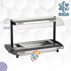 MIGSA LT-01 | Exhibidor caliente termico de alimentos con...