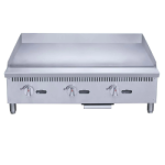 MIGSA MGRG-36-MG | Plancha lisa a gas de 3 quemadores 91 cm