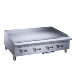 MIGSA MGRG-48-MG | Plancha lisa a gas de 4 quemadores 121 cm