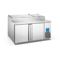 MIGSA PICL-2 | Mesa para preparar pizza 2 puerta 560 lts