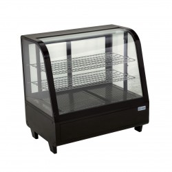 MIGSA RTW-100L | Vitrina refrigerada cristal curvo 100 lts