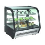 MIGSA RTW-120L4 | Vitrina refrigerada cristal curvo 120...