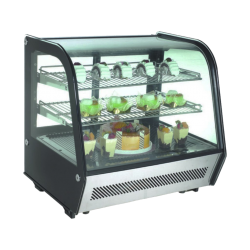 MIGSA RTW-120L4 | Vitrina refrigerada cristal curvo 120...