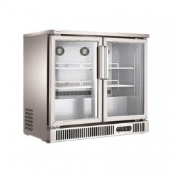 MIGSA SG250 | Refrigerador contra barra 2 puertas 250 lts