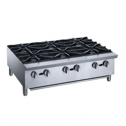 MIGSA XRB-6-MG | Parrilla comercial a gas de 6 quemadores